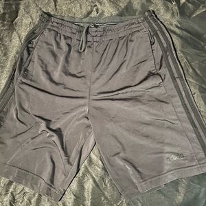 Adidas Black Gray Athletic Shorts Medium 10/10 Condition